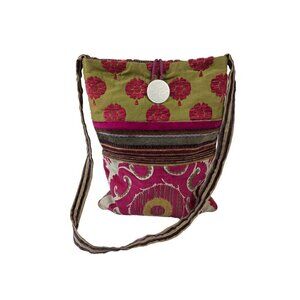 Dorit Collection Patchwork Purse Shoulder Bag Cottage Boho Fairy